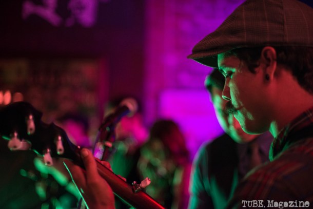 Miss Maddy's F Street Stompers at the Fox and Goose.  Sacramento CA. Jan. 2014 Photo Melissa Uroff