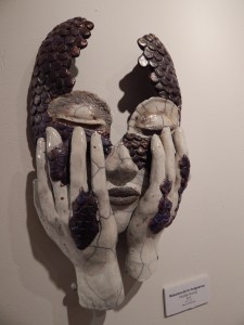 She must have a splitting headache 