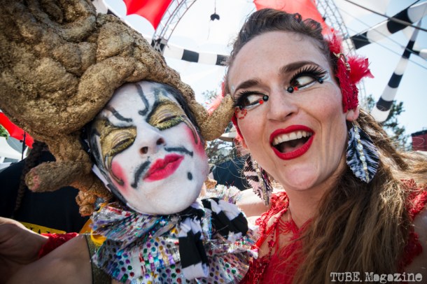 Performers of at the Lagunitas Beer Circus in Petaluma CA 2014. Photo Melissa Uroff