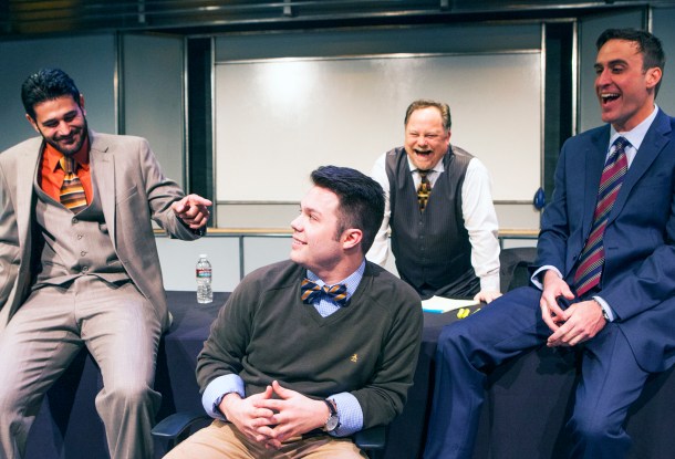 (from L to R) Jimmy Sidhu, Russell Dow, Peter Mohrmann, and Jason Kuykendall