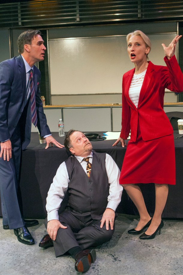 (from L to R) Jason Kuykendall, Peter Mohrmann, and Carrie Paff