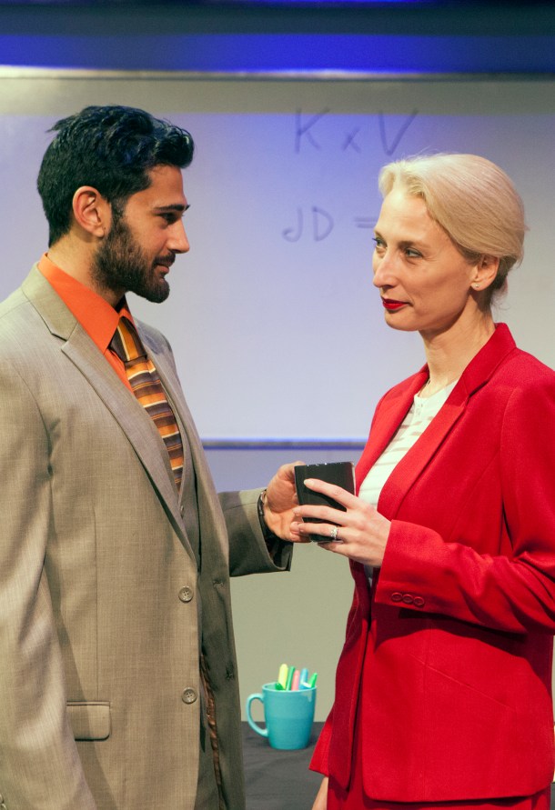 (from L to R) Jimmy Sidhu, and Carrie Paff