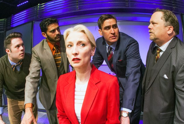 (from L to R) Russell Dow, Jimmy Sidhu, Carrie Paff, Jason Kuykendall, and Peter Mohrmann