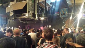 Inside the show at 924 Gilman Street in Berkeley.