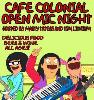 colonial open mic