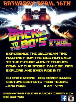back to the future 80s party