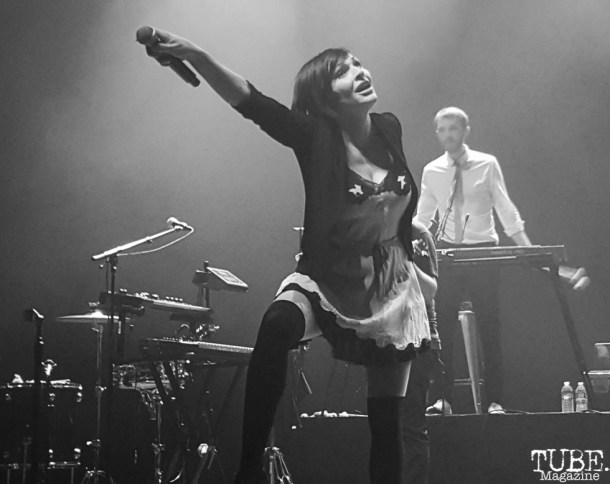 Caravan Palace singer, Zoé Colotis, Fox Theater, Oakland, CA. June 8, 2016. Photo Anouk Nexus