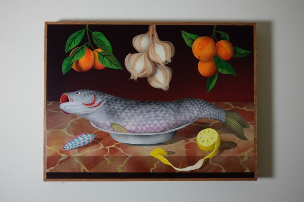 Painting by Casey Gray.