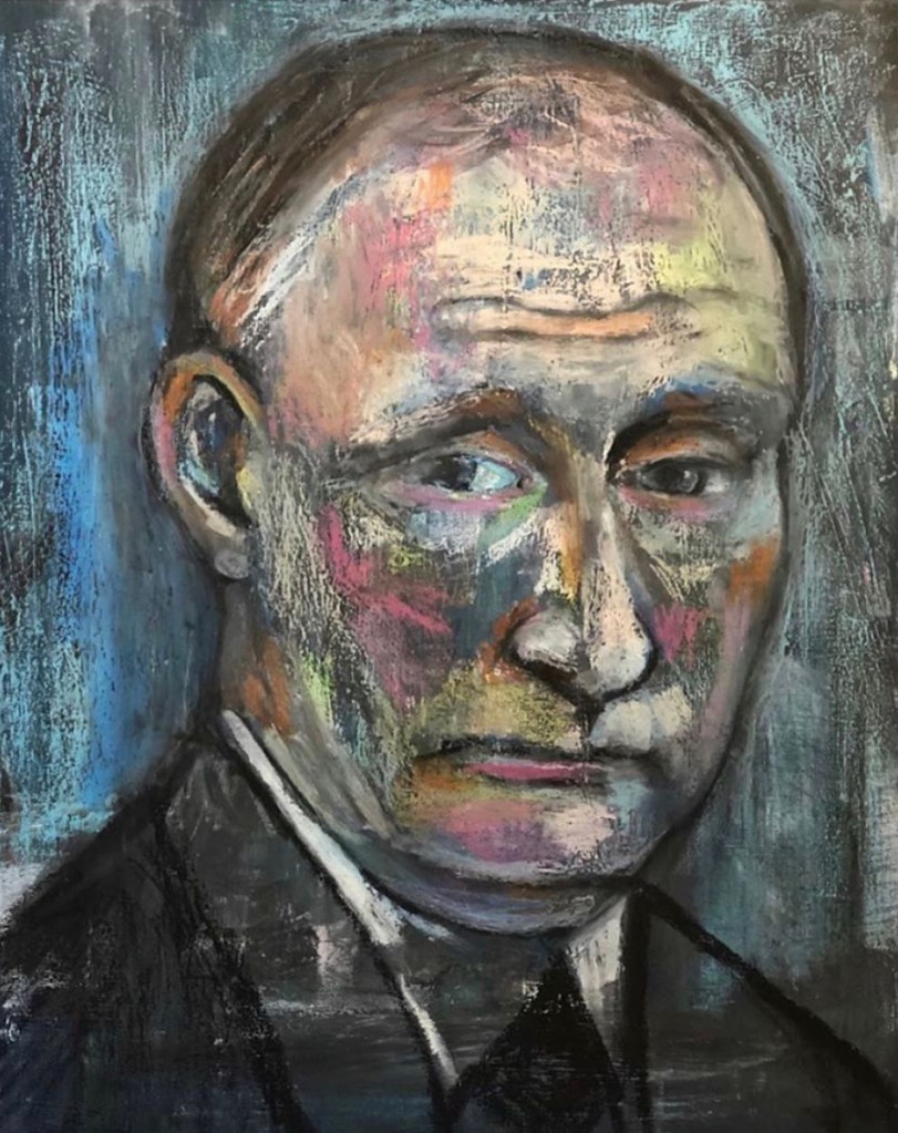 Portrait of Vladimir Putin by Richard Muñoz-Moore